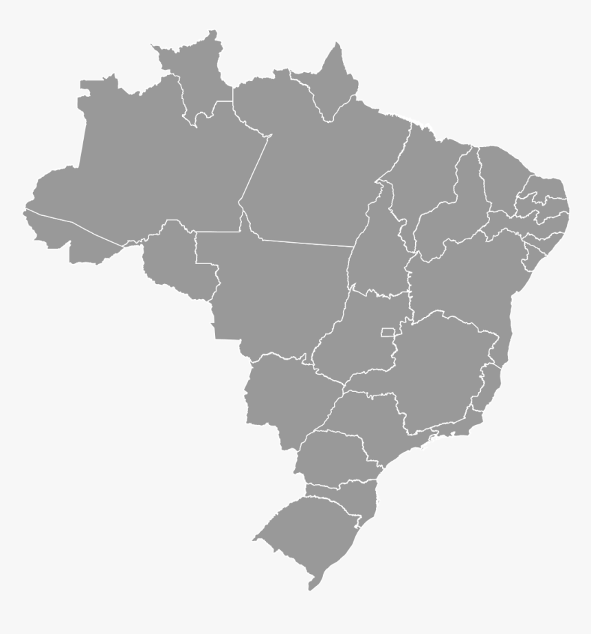 Brazil Map Icon, HD Png Download, Free Download