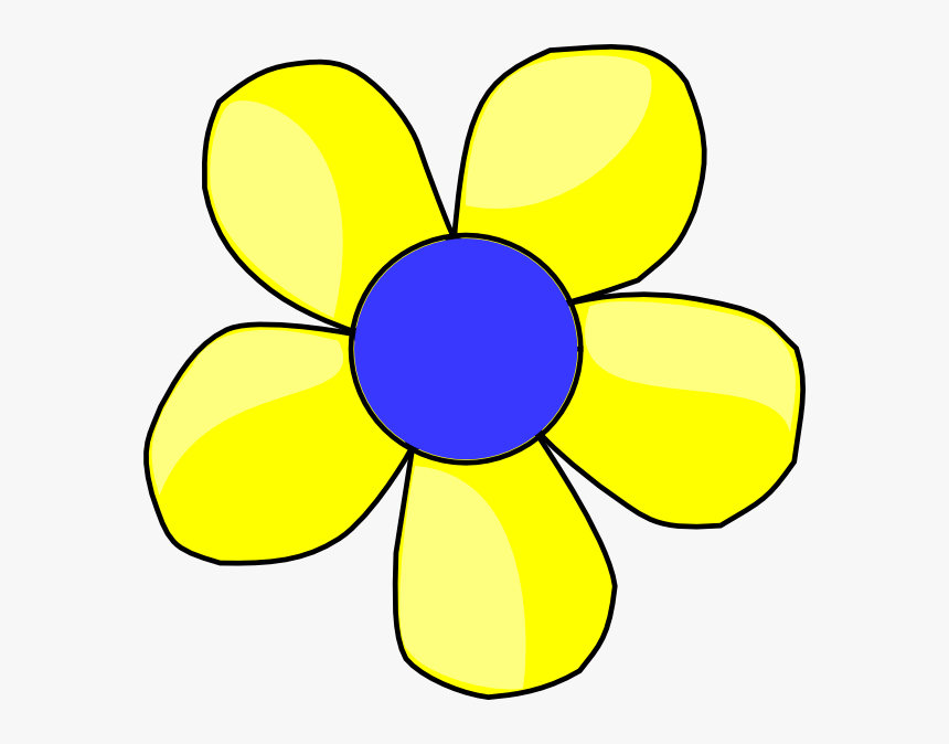 Flower Clipart Yellow, HD Png Download, Free Download
