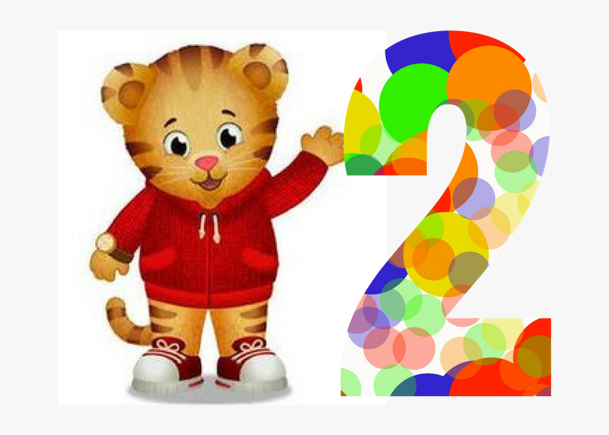 Dad Of The Birthday Boy Tiger Daniel Png - Daniel Tiger Holding Balloons, Transparent Png, Free Download