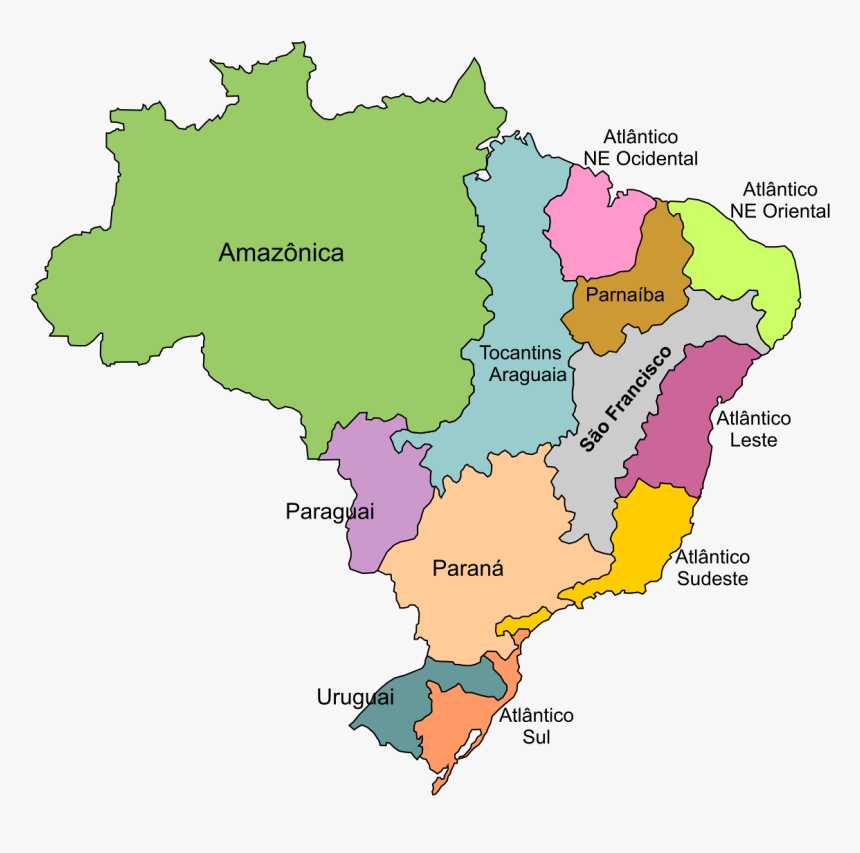 Mapa Brasil, HD Png Download, Free Download