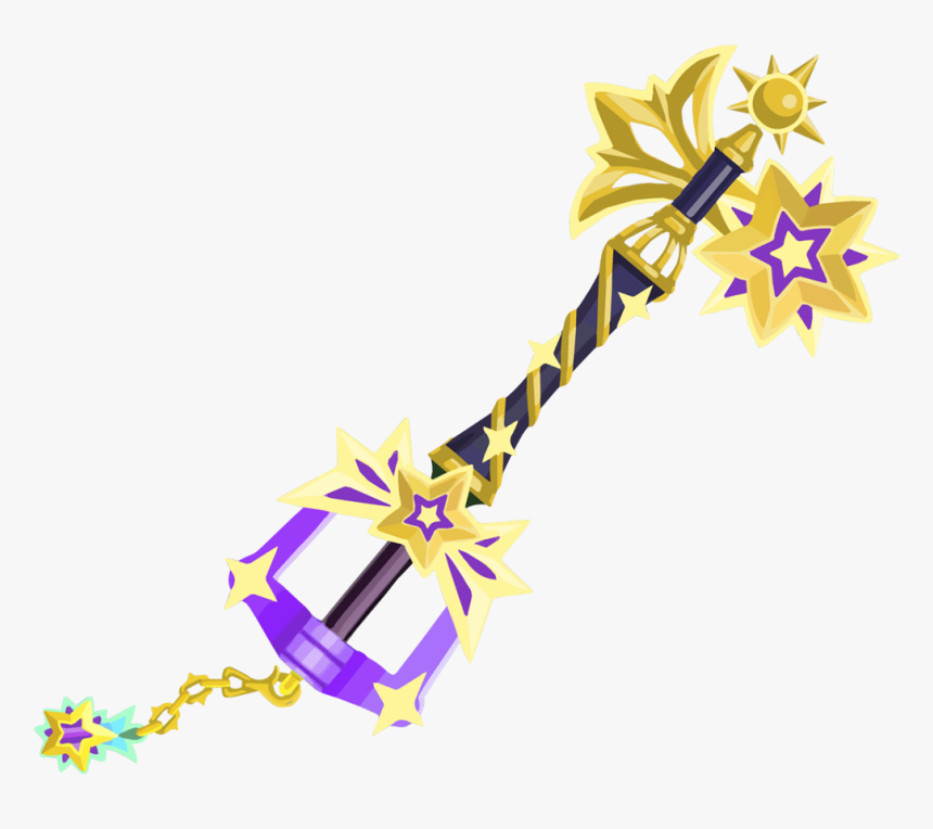 Kingdom Hearts Clipart Transparent - Kingdom Hearts Starlight Keyblade, HD Png Download, Free Download
