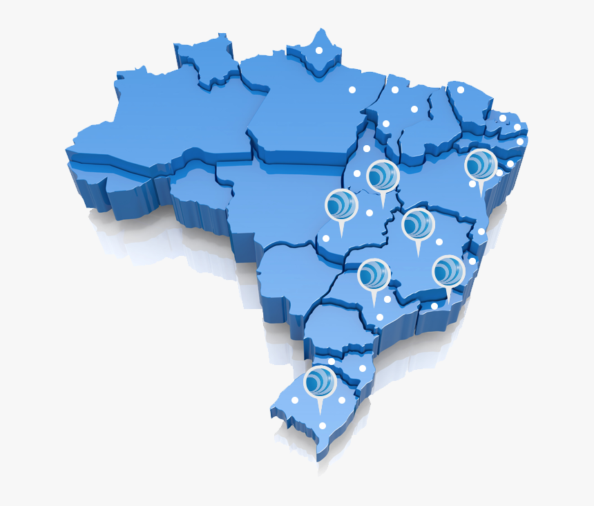 Mapa Do Brasil Moderno, HD Png Download, Free Download