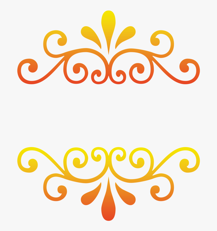 Floral Frame Png Images - Monogram Logo For Business, Transparent Png, Free Download