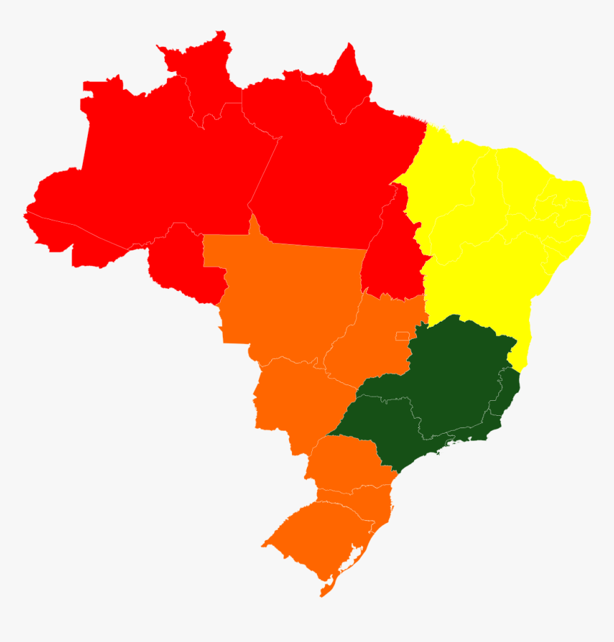 Regioes Do Brasil Png, Transparent Png, Free Download