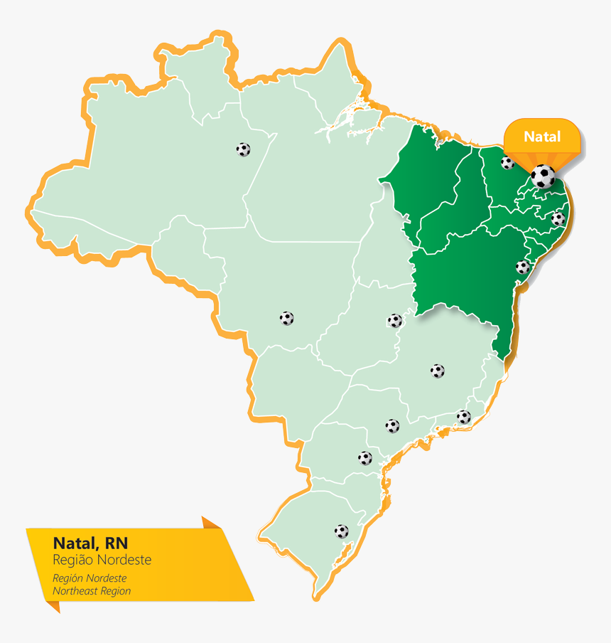 Onde Fica Natal No Mapa, HD Png Download, Free Download