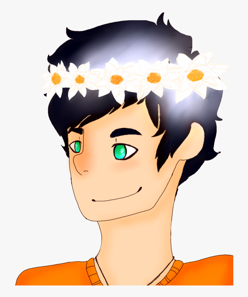 Flower Crowns Png Percy Jackson Flower Crown By Owl - Cartoon, Transparent Png, Free Download