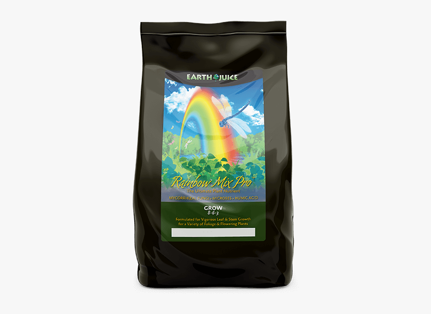 Earth Juice Rainbow Mix Pro Grow Product Image - Jasmine Rice, HD Png Download, Free Download