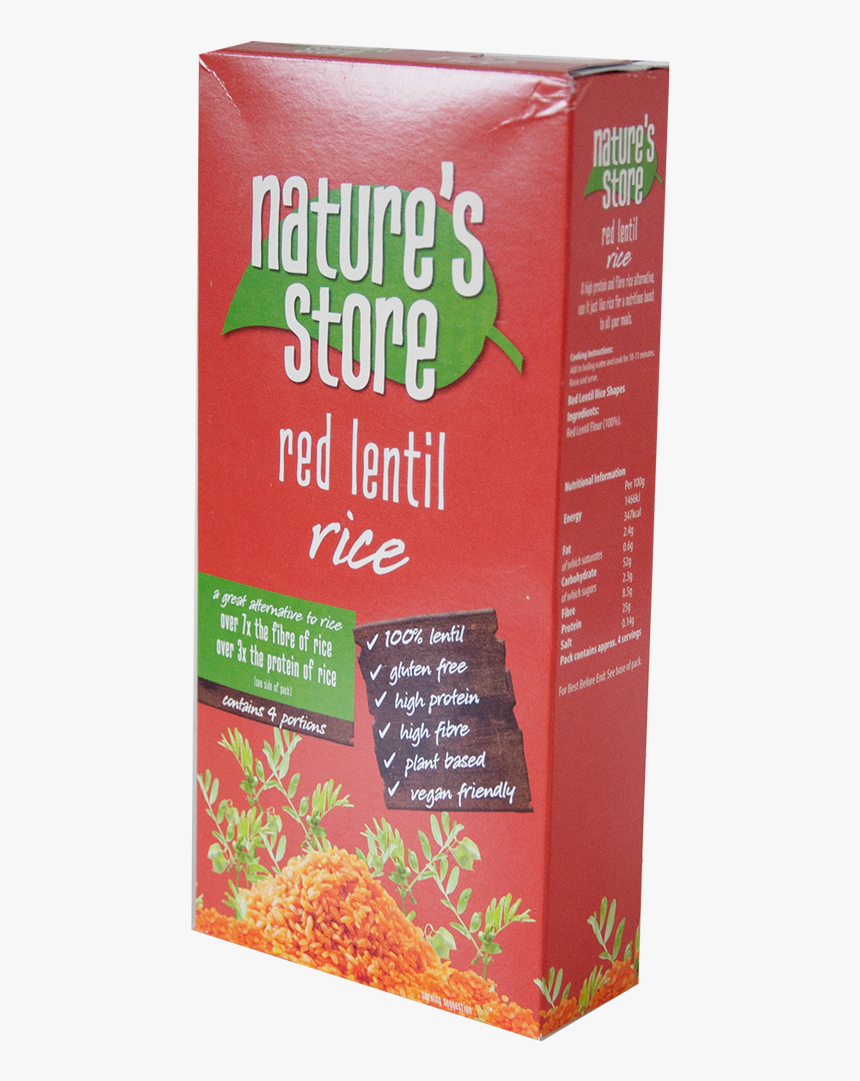 Red Lentil Rice - Packaging And Labeling, HD Png Download, Free Download