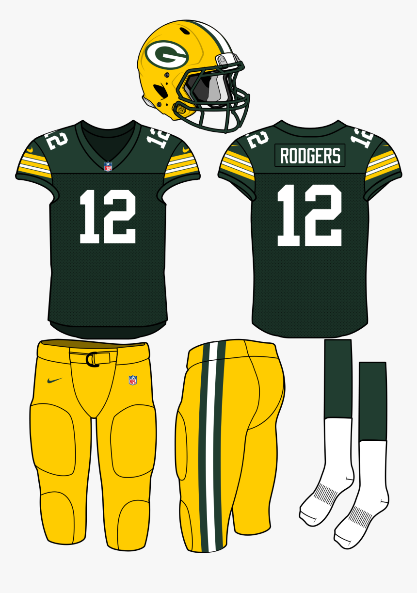 9e1afyi - Green Bay Packers Jersey Template, HD Png Download, Free Download