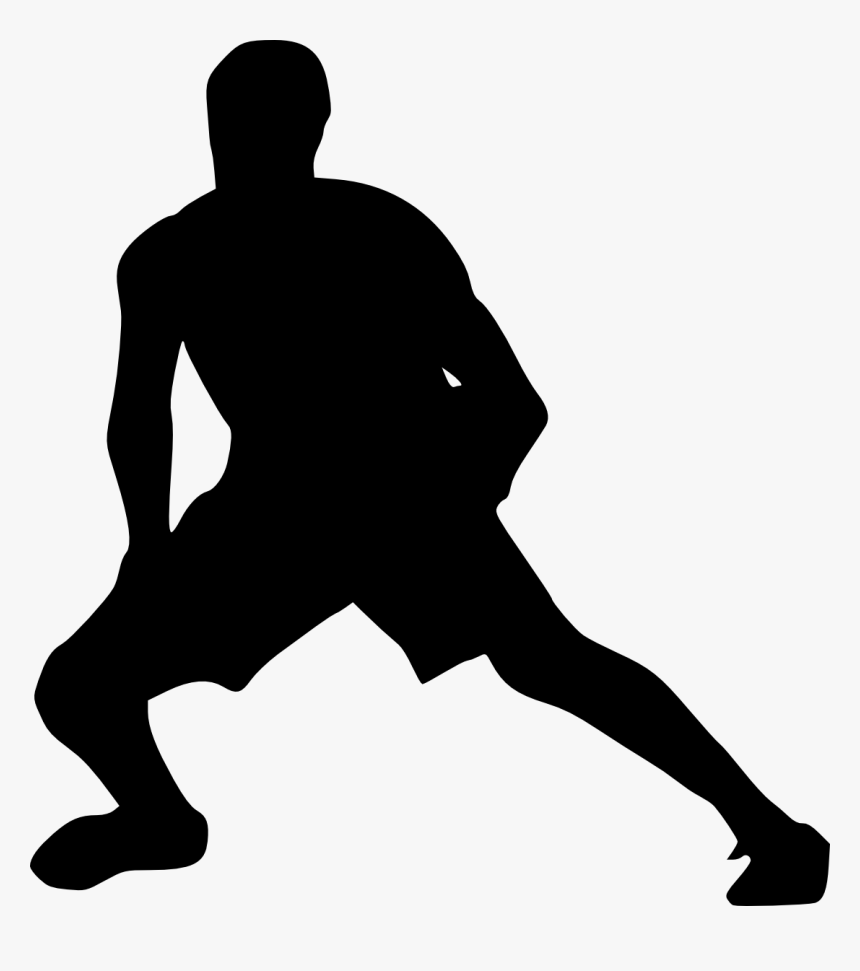 Silhouette Basketball Clear Background, HD Png Download, Free Download