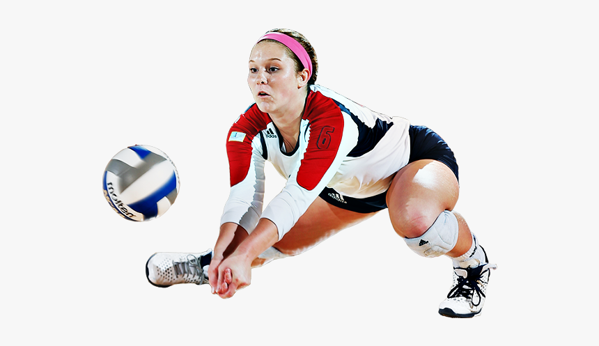 Female Volleyball Player Png, Transparent Png, Free Download