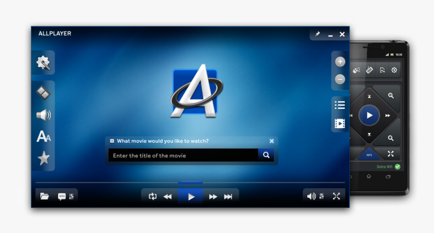 Free Video Player - Windows 7 Player Download, HD Png Download, Free Download