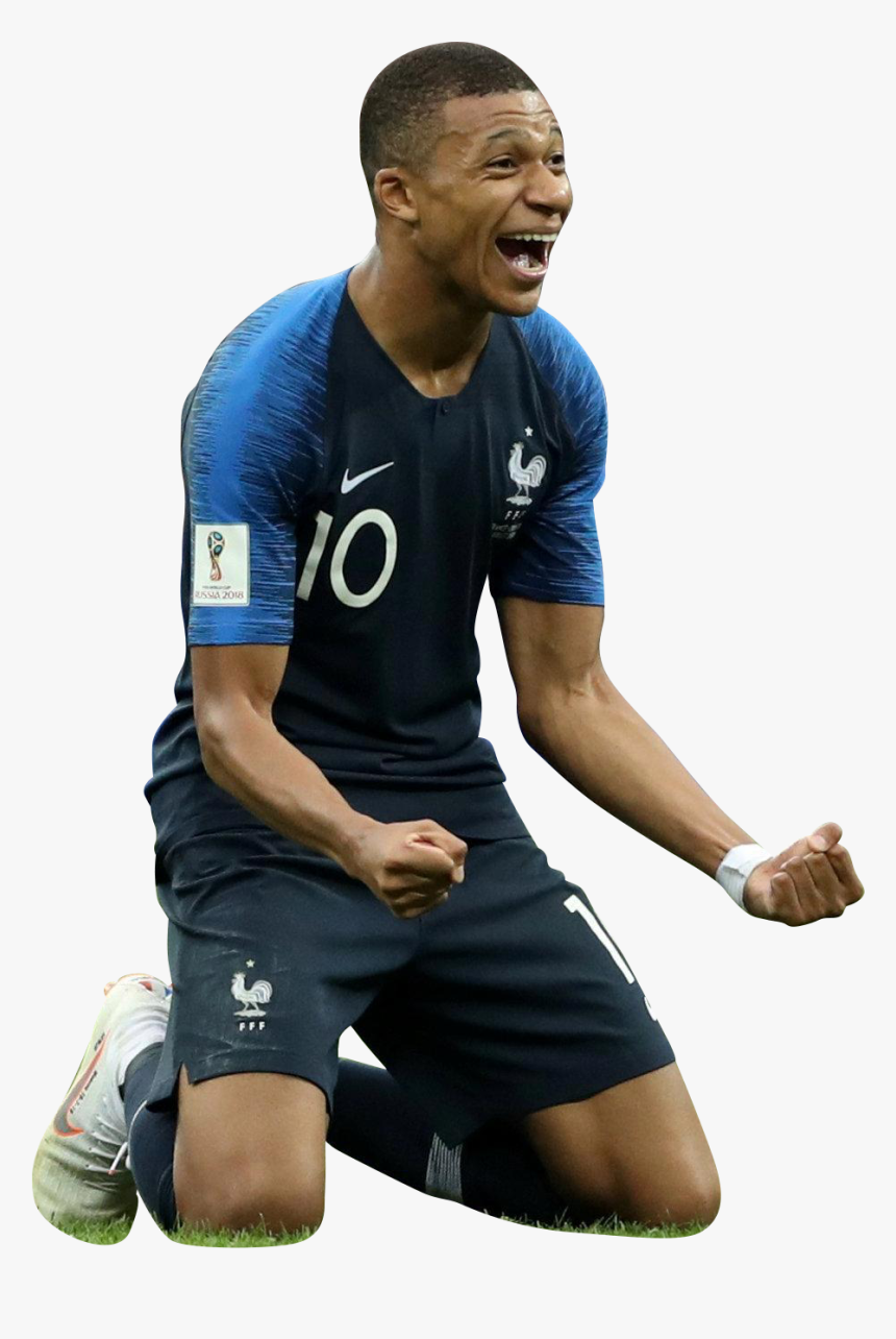 Kylian Mbappe Png France - Young Player World Cup 2018, Transparent Png, Free Download