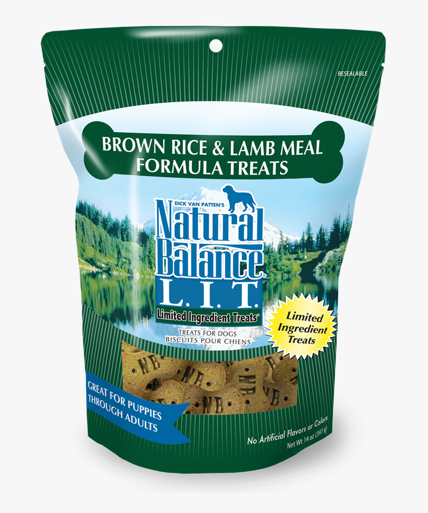 Limited Ingredient Treats® Brown Rice & Lamb Meal Formula
"
 - Natural Balance Lit Dog Treats, HD Png Download, Free Download