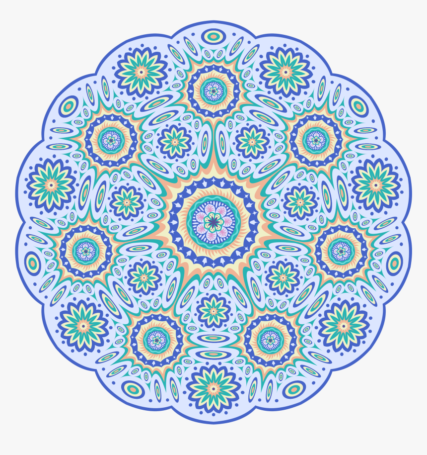 Clipart - Mandala Clipart Png, Transparent Png, Free Download