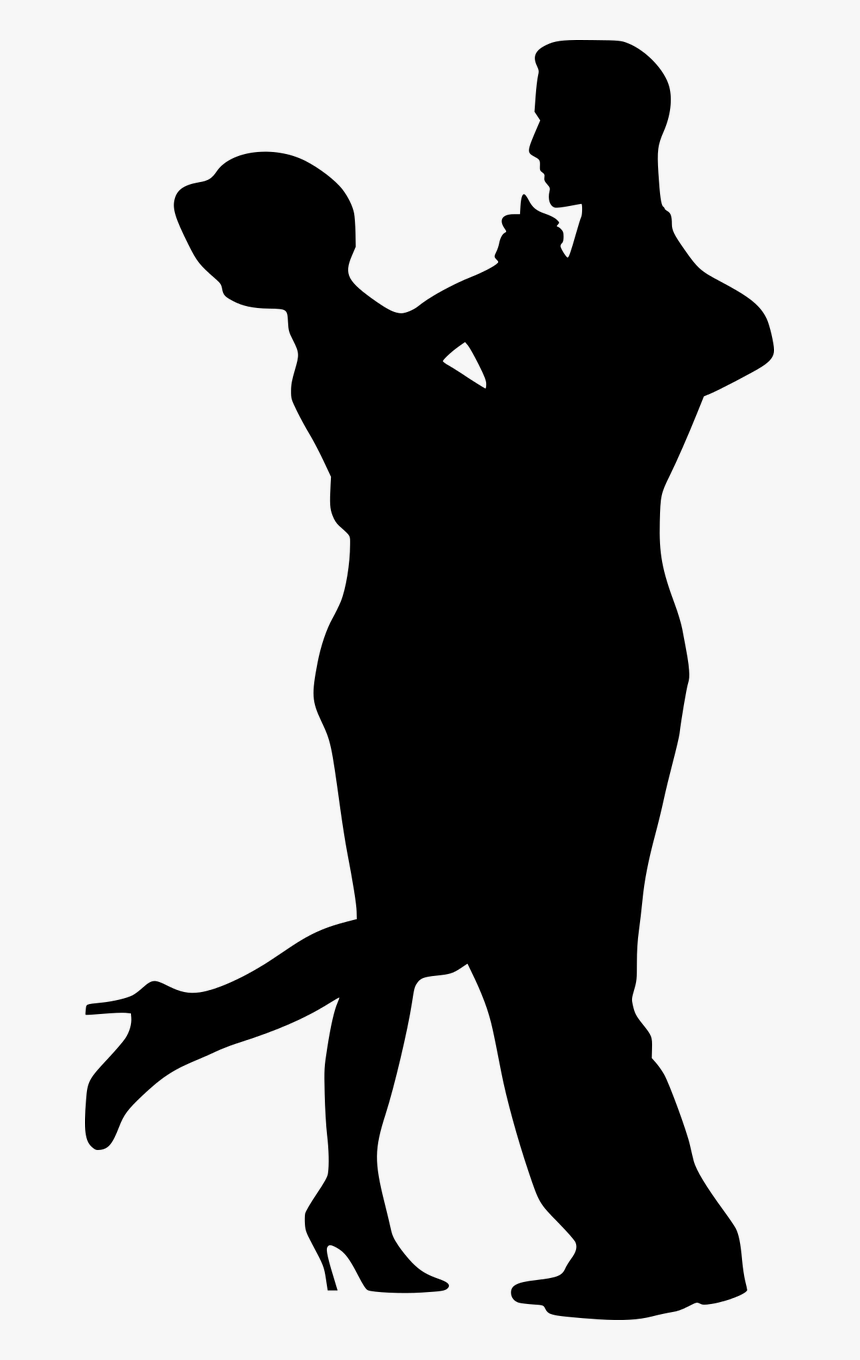 Silhouette Dancing Couple, HD Png Download, Free Download