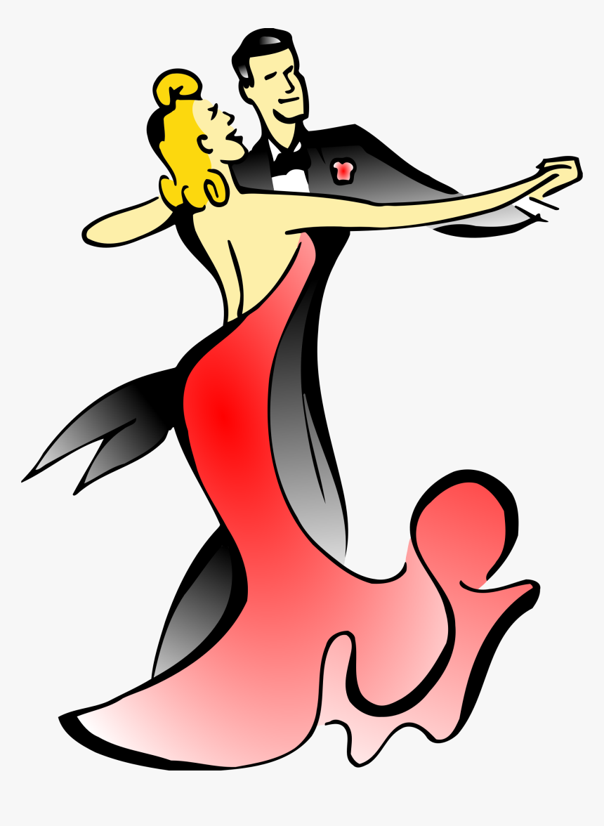 Ballroom Dancers Vector Clipart Image - Ballroom Dancer Clipart, HD Png Download, Free Download