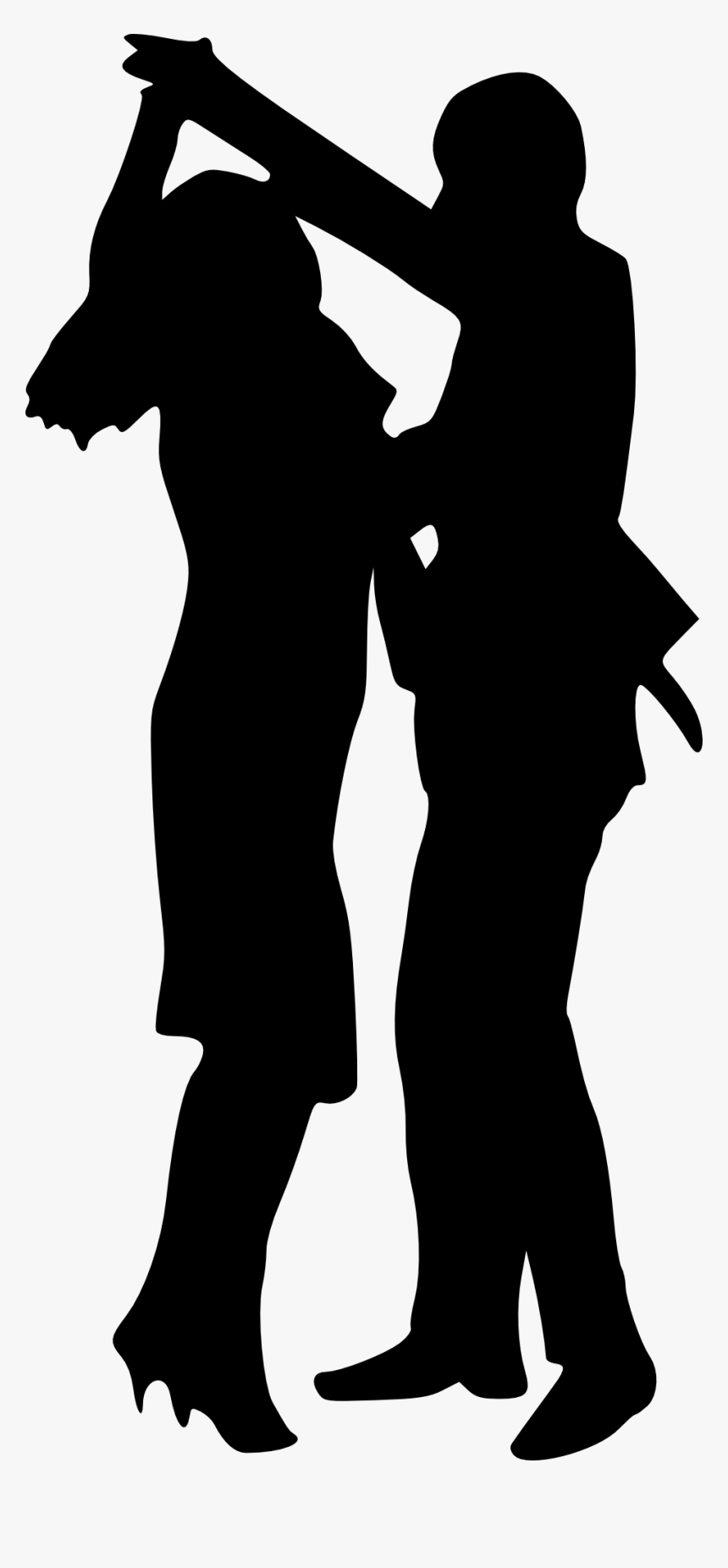Dancing Silhouette Png Free - Dance, Transparent Png, Free Download