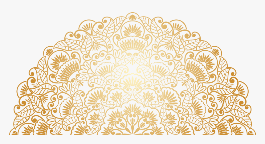 Arts - Transparent Background Gold Mandala Png, Png Download, Free Download