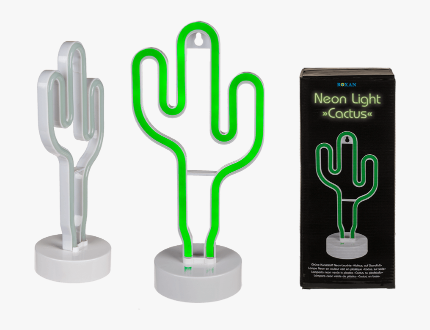 Cuadro Neon Png - Cactus Neon Light, Transparent Png, Free Download