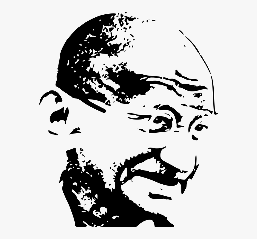 Mahatma, Gandhi, Sketch, India, Salt, Tax, Protest - Mahatma Gandhi Vector, HD Png Download, Free Download