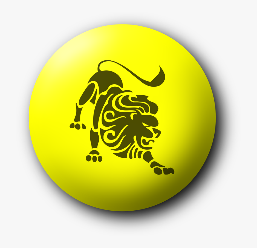 Computer Wallpaper,symbol,yellow - Leo Lion Png, Transparent Png, Free Download