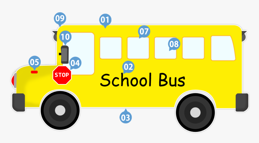 Vector Transportation Bus Indian - School, HD Png Download, Free Download