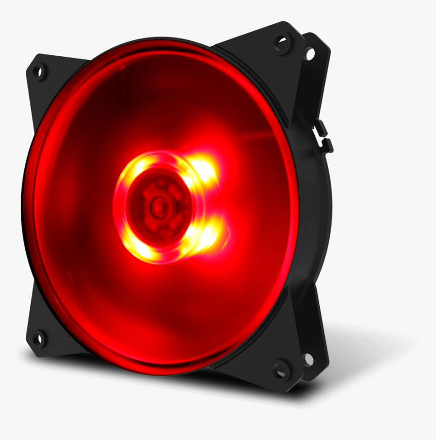 Cooler Master Fan Red, Hd Png Download - Cooler Master Masterfan Mf120l Red, Transparent Png, Free Download