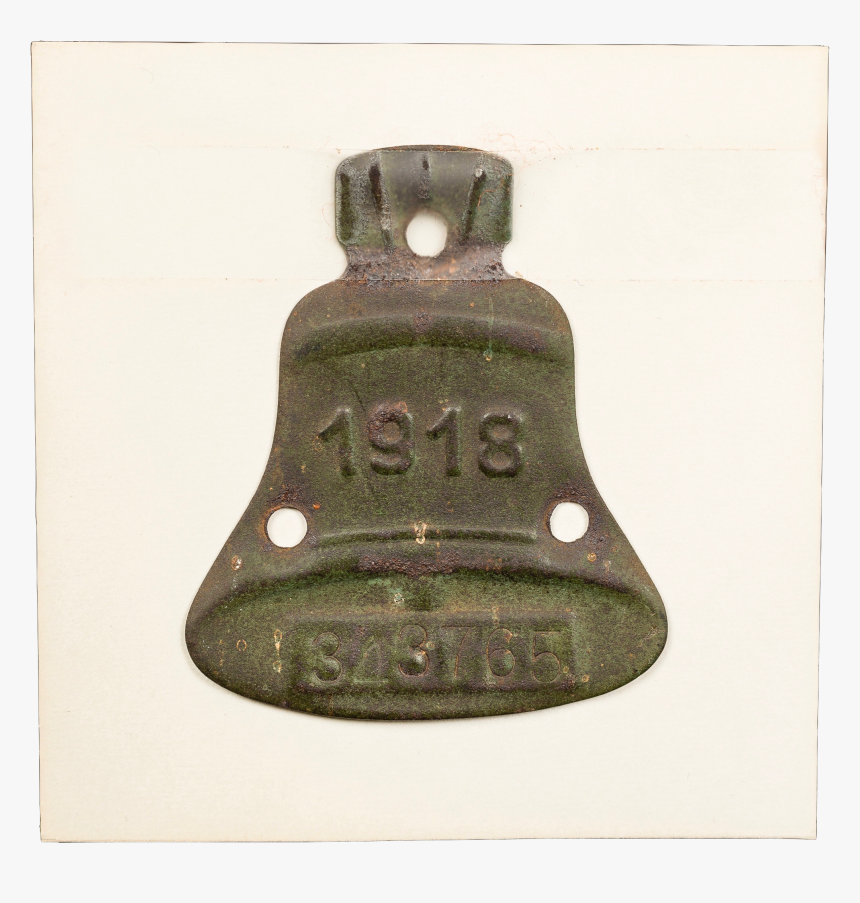 1918 California Auto Registration - Church Bell, HD Png Download, Free Download