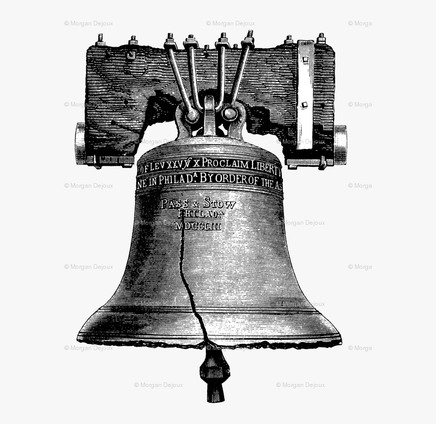 Liberty Bell, 19th Century, 24x18in - Liberty Bell Png, Transparent Png, Free Download