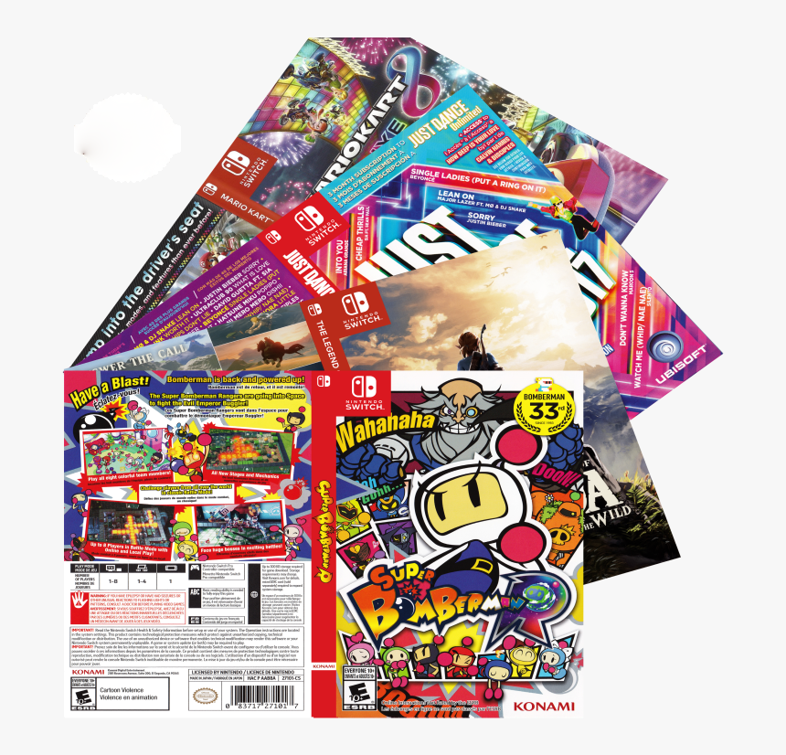 Super Bomberman R Nintendo Switch, HD Png Download, Free Download