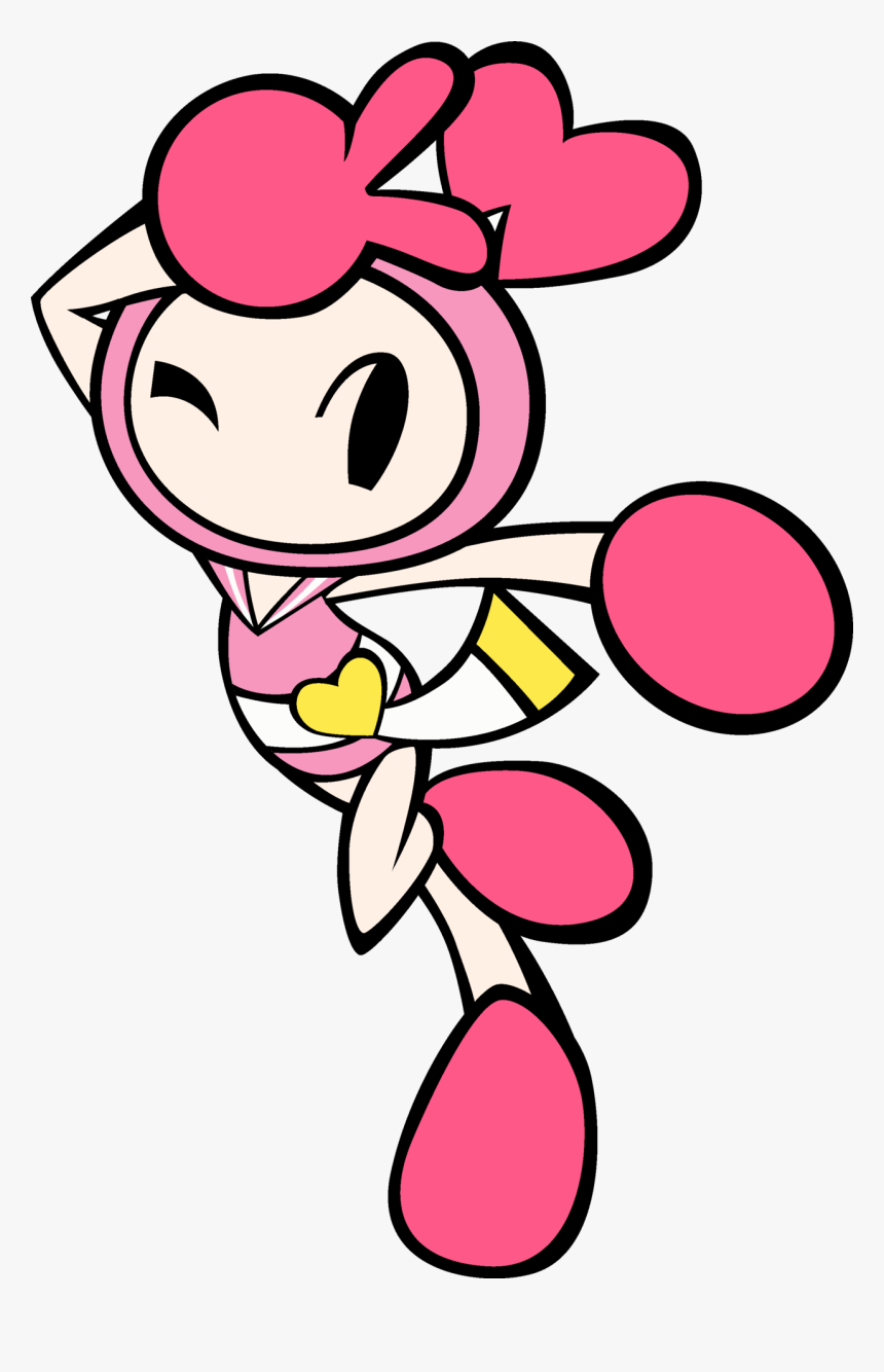 Super Bomberman R - Super Bomberman R Pink Bomber, HD Png Download, Free Download
