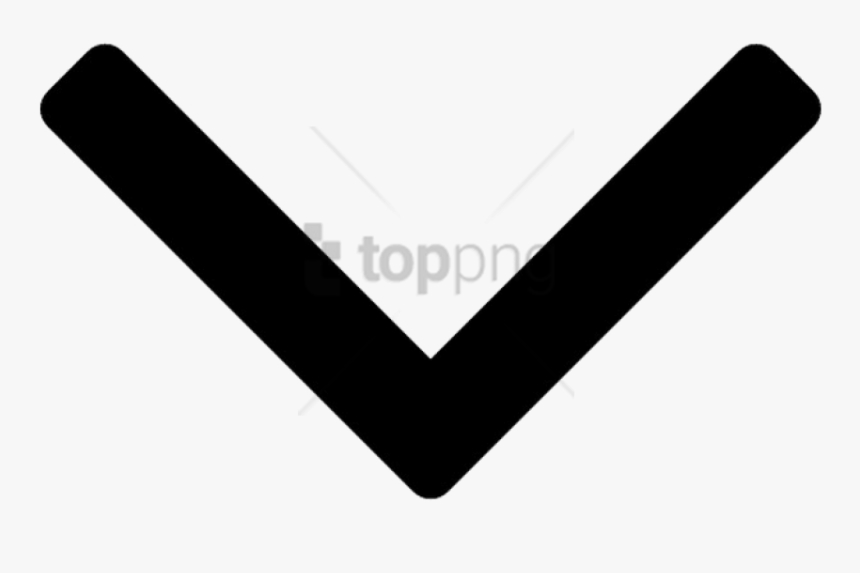 Free Png Download Arrow Down Icon Png Images Background - Down Pointing Arrow Head, Transparent Png, Free Download