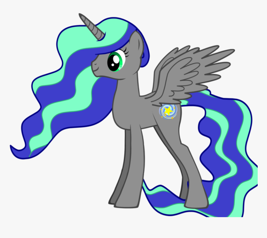 Galaxy Clipart Spiral Galaxy - My Little Pony Black And White, HD Png Download, Free Download