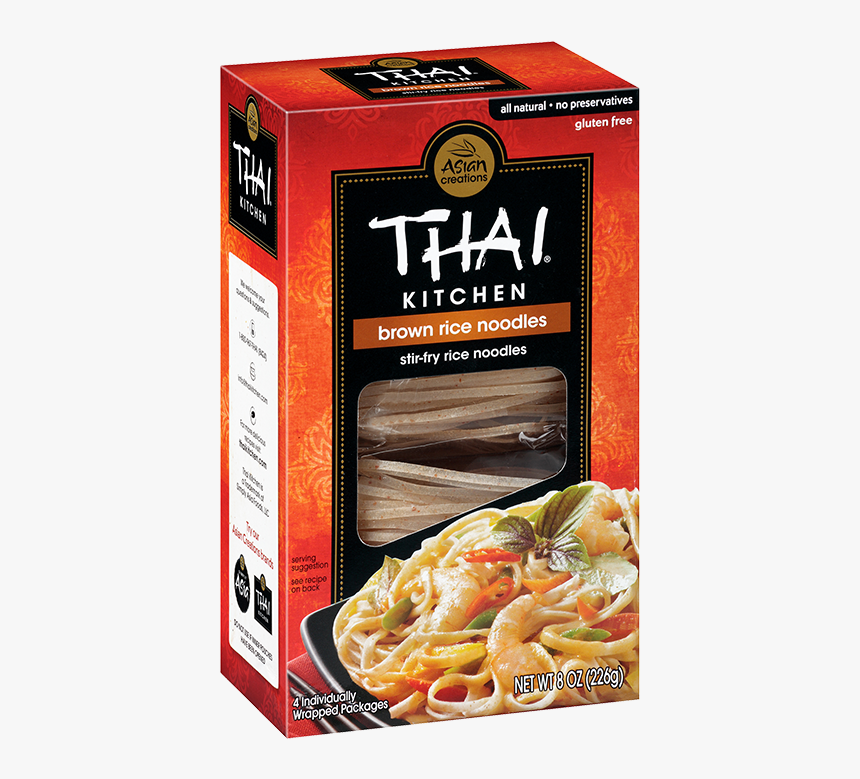 Thai Kitchen® Stir Fry Brown Rice - Thai Kitchen Brown Rice Noodles, HD Png Download, Free Download