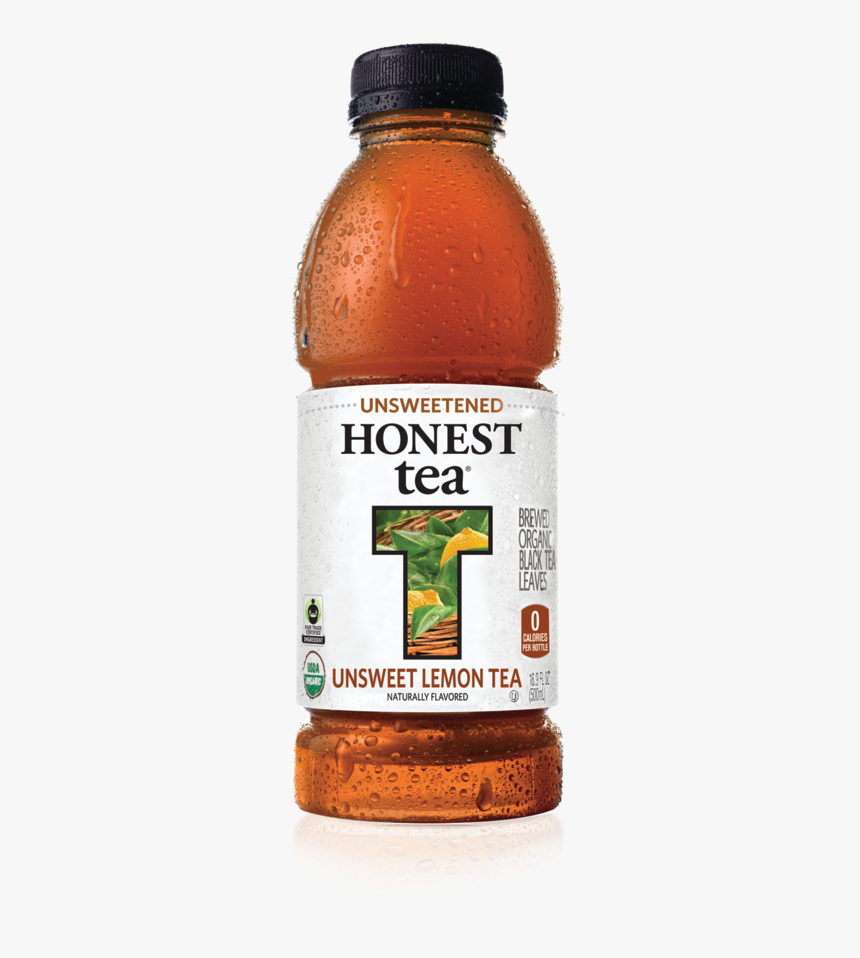 Unsweetened Lemon Final - Honest Tea Unsweet, HD Png Download, Free Download