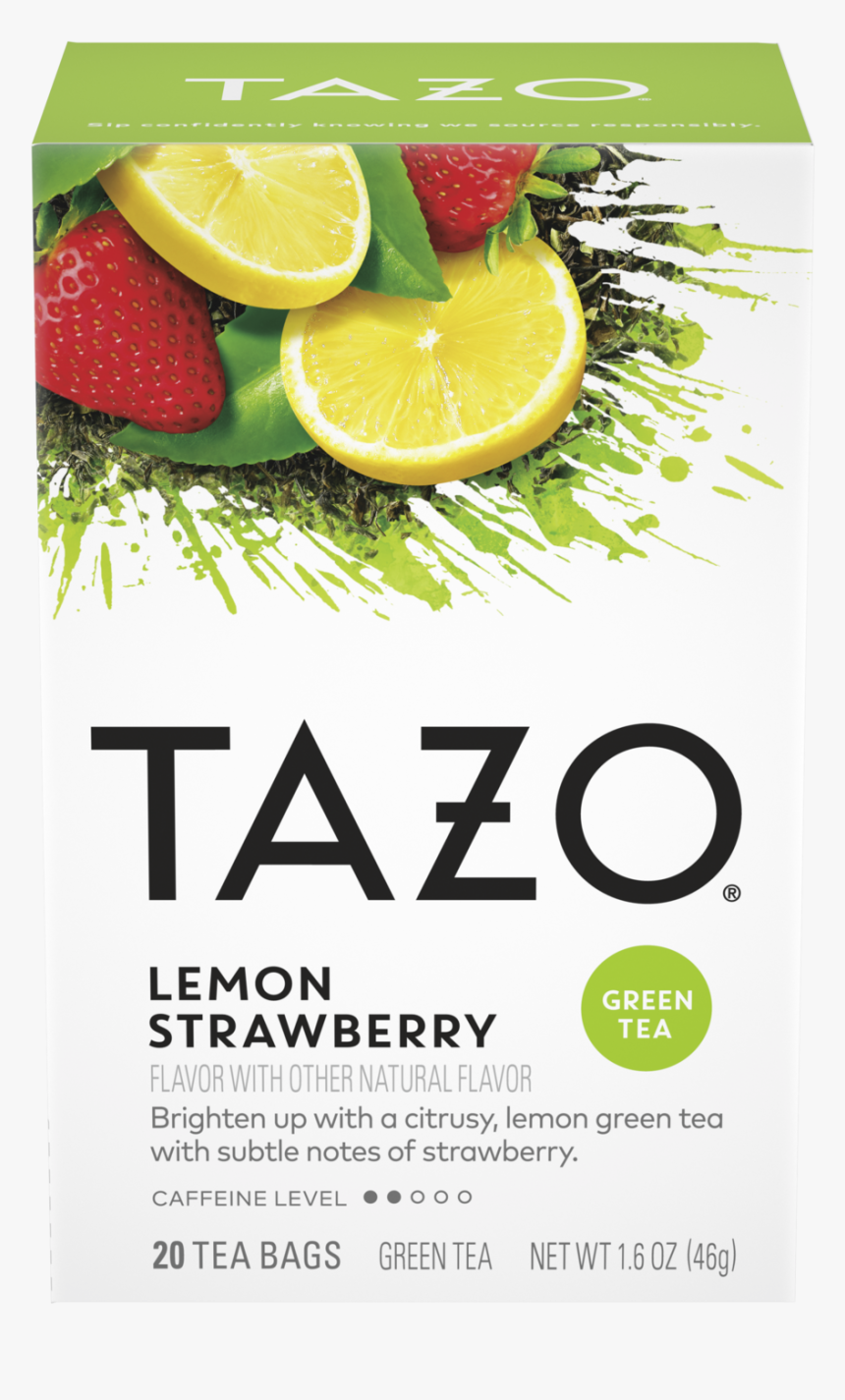 Tazo Lemon Strawberry 20ct - Tazo Tea, HD Png Download, Free Download