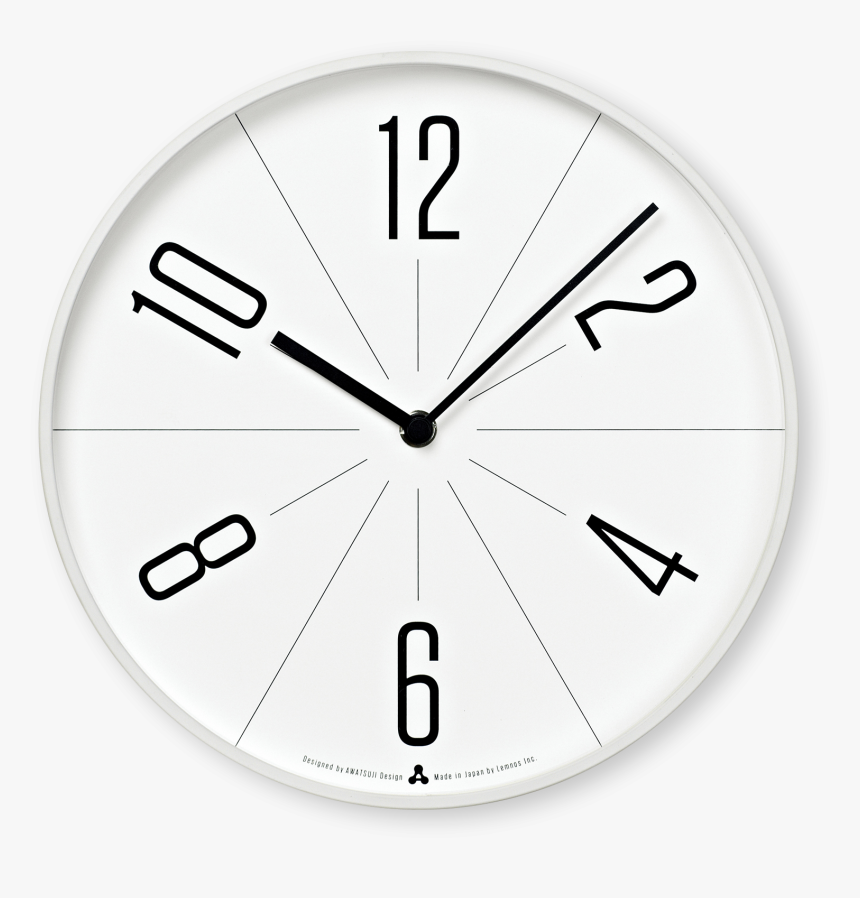 Gugu Clock In White Design By Lemnos, HD Png Download, Free Download