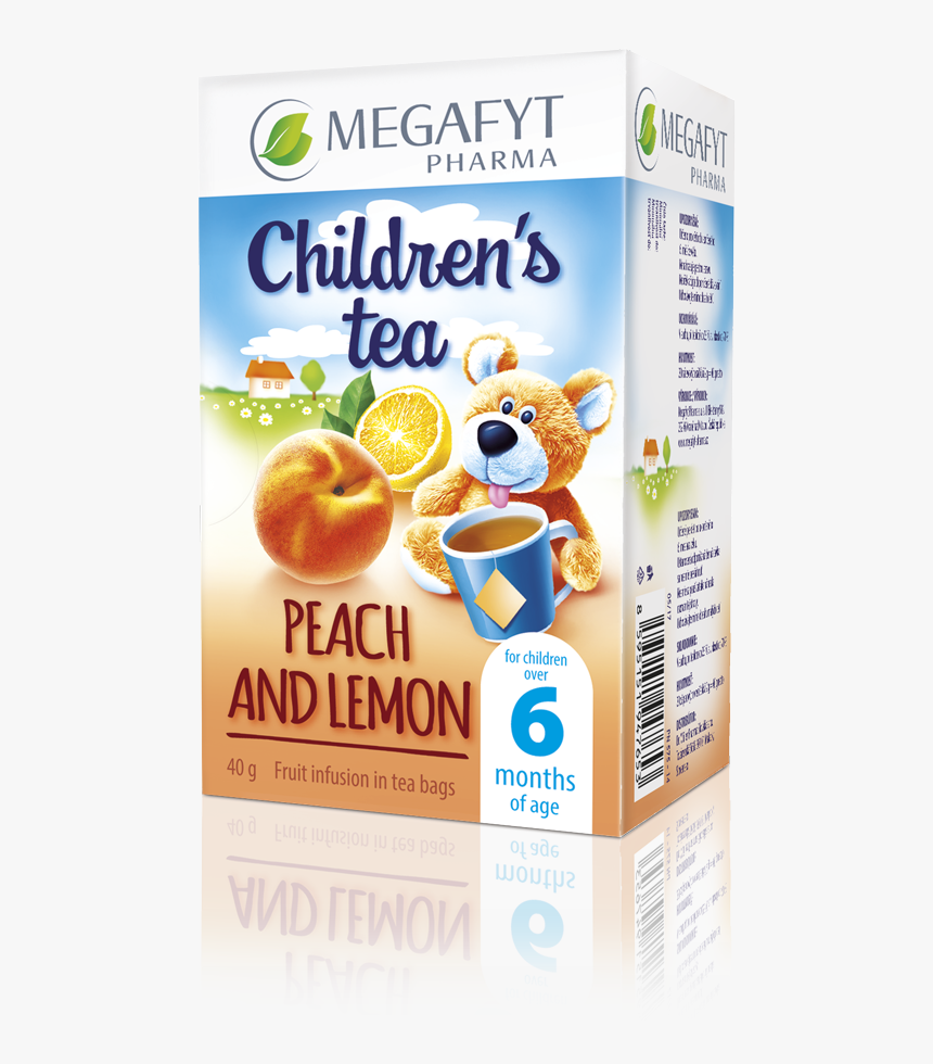 Children"s Tea Peach & Lemon - Megafyt Detsky Čaj Broskyňa, HD Png Download, Free Download
