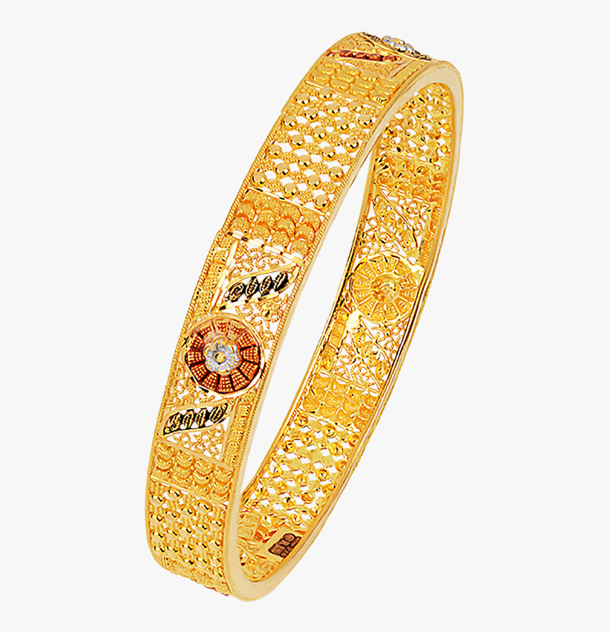 Png Jewellers Gold Bangles - 45 Grams Gold Bangles Design, Transparent Png, Free Download