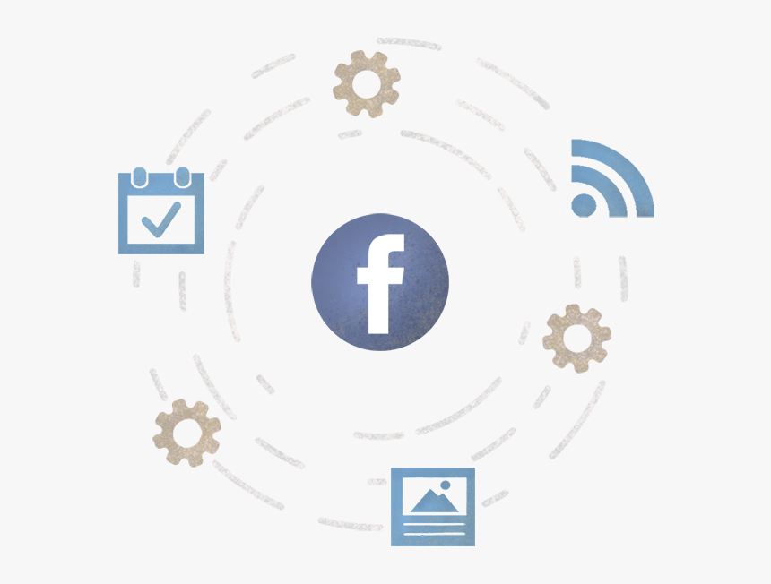 Dlvrit Facebook Circle Illustration - Web Icons, HD Png Download, Free Download