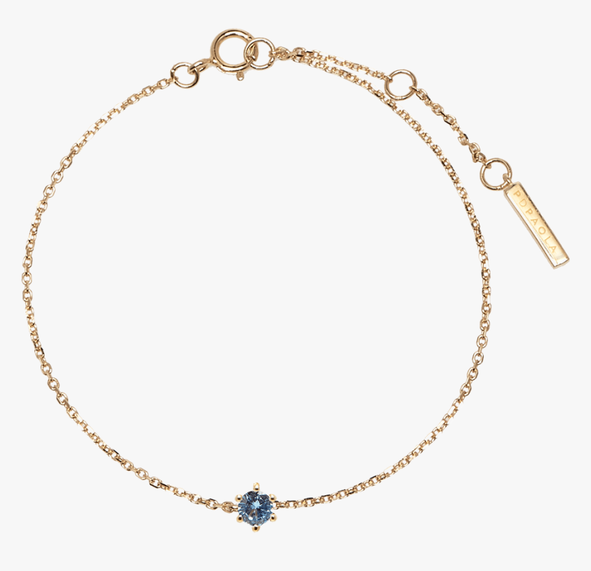 Celeste Solitary Bracelet Gold - Pulseras P De Paola, HD Png Download, Free Download