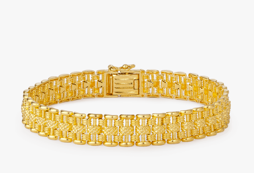 22ct Men s Gold Bracelet Bracelet HD Png Download kindpng