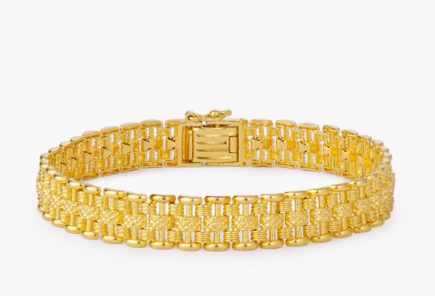 22ct Men"s Gold Bracelet - Bracelet, HD Png Download, Free Download