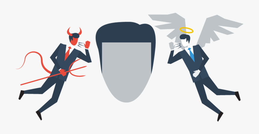 Good And Evil Png - Good Vs Evil Clipart, Transparent Png, Free Download