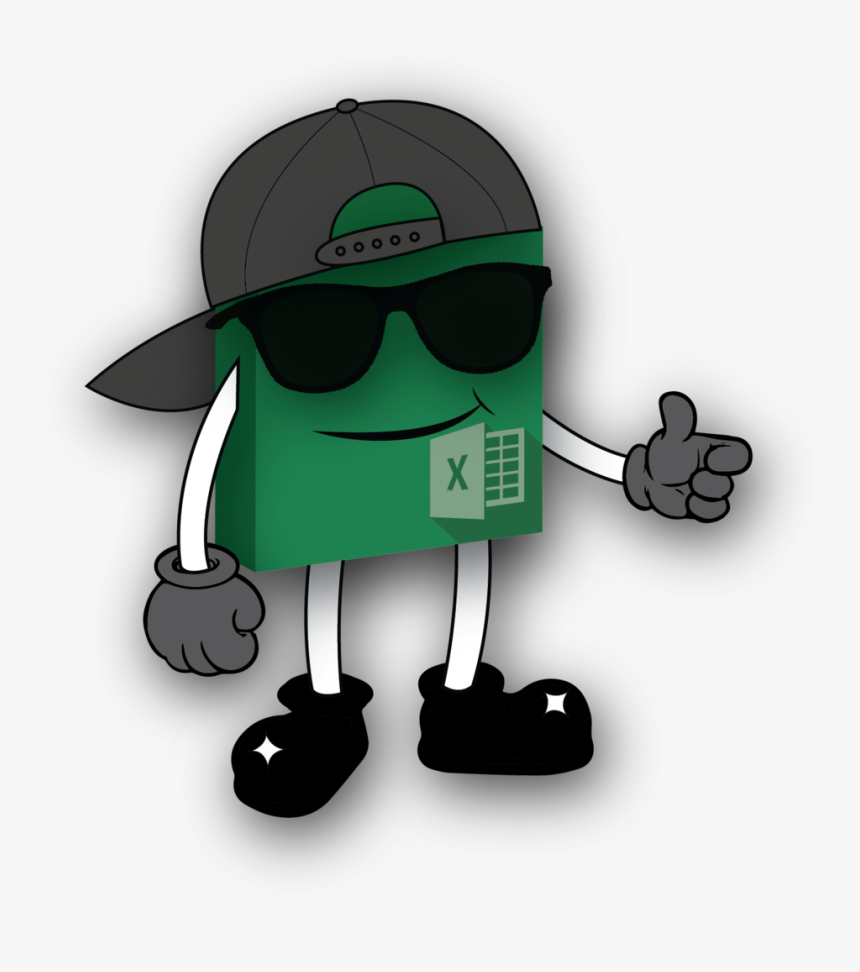 Excel - Cartoon, HD Png Download, Free Download