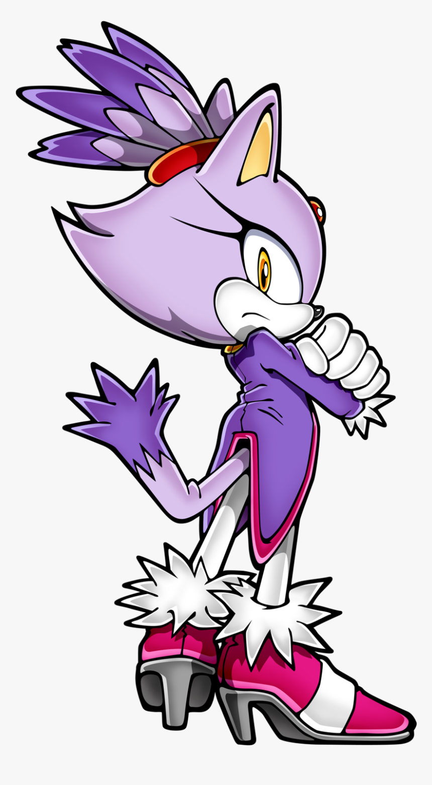 Thumb Image - Blaze The Cat Png, Transparent Png, Free Download