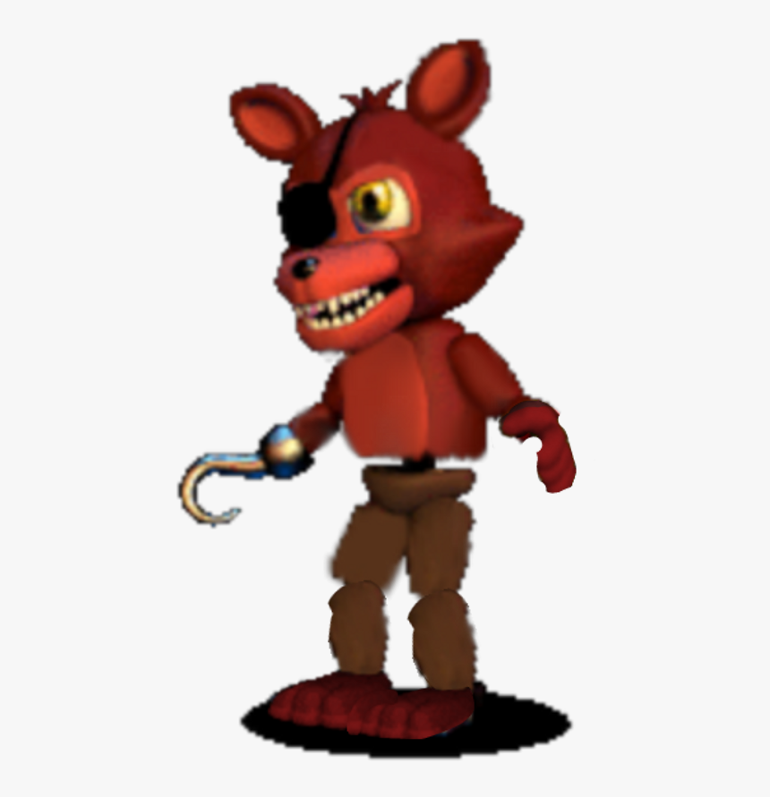 #fixed Foxy Old Fnaf World , Png Download - Fnaf World Fixed Foxy, Transparent Png, Free Download