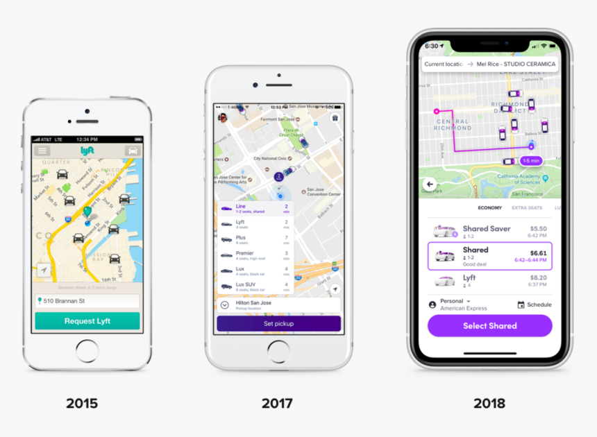 Lyft History - Iphone, HD Png Download, Free Download