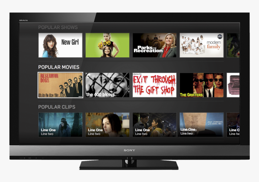 Hulu Tv Mock Up 1 Clear - Hulu Tv Png, Transparent Png, Free Download